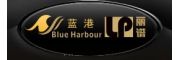藍港無縫墻布