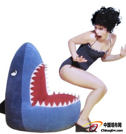 惡搞鯊魚沙發