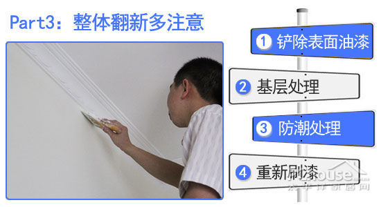 家居“變裝”秀 二手房刷漆墻面巧翻新