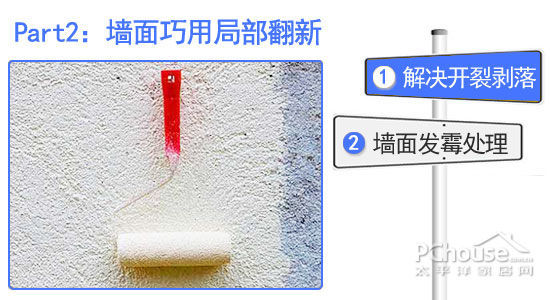 家居“變裝”秀 二手房刷漆墻面巧翻新