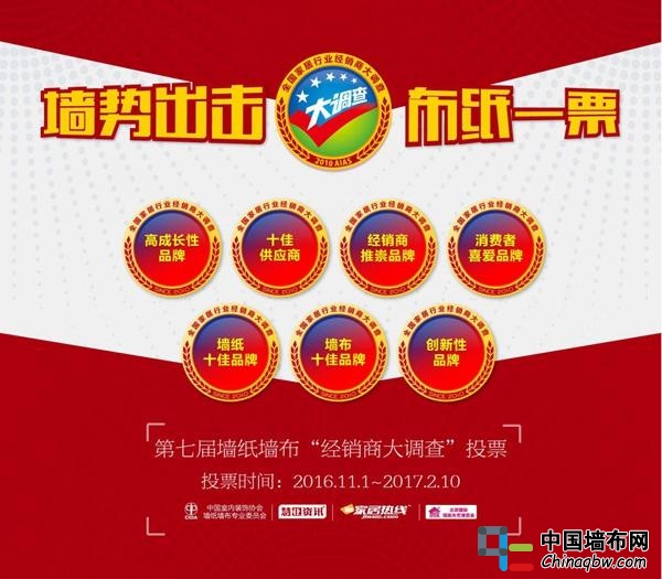 不忘初心，第七屆墻紙墻布大調查再次火熱開幕！