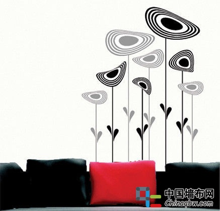 甜美壁紙?jiān)O(shè)計(jì)案例 色彩絢麗的臥室
